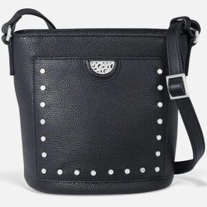 NWOT Brighton Ricki Small Bucket Bag in Black